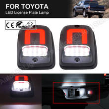2X LED License Plate Light Number Plate Lamp Red+White light For Toyota Tacoma 1995 1996 1997 1998 1999 2000 2001 2002 2003 2004 2024 - buy cheap