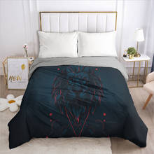 Customize 3D Duvet Cover with Zipper Comforter/Quilt/Blanket Cover 155x220 260x220 Bohemia Bedding Drop ship 2024 - buy cheap