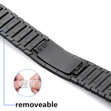 for Apple Watch Series 6 SE 5 4 3 2 1  Iwatch band 38mm 42mm Stainless Steel Business Strap correa for Apple Watch 44mm 40mm 2024 - buy cheap