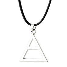 30 Seconds To Mars Band Logo Pendant Necklace Triangle Charm Necklace Jewelry Men Women Necklaces Gifts For Rock Fans 2024 - buy cheap