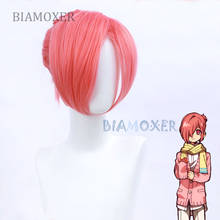 Short Wig Mitsuba Anime Toilet-bound Hanako Kun Ponytail Cosplay Costume Jibaku Shounen Heat Resistant Synthetic Hair Party Wig 2024 - buy cheap