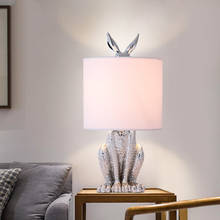 Modern Resin Masked Rabbit Table Lamps Retro Industrial Decor Desk Lights Luminaire for Bedroom Bedside Home Lighting Fixtures 2024 - buy cheap