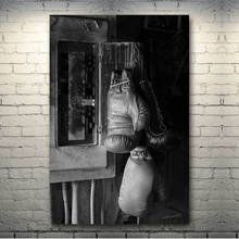 Boxing Gloves Vintage Photo Poster Wall Art Canvas Painting Black White Picture Sport Prints for Living Room Home Wall Decor 2024 - buy cheap