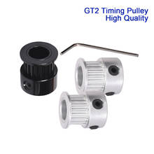 GT2 6MM 10MM Timing Pulley 2GT 20 Teeth Aluminum Synchronous Belt Wheel Bore 5MM 8MM Gear 3D Printer Parts Timing Belt 2024 - купить недорого