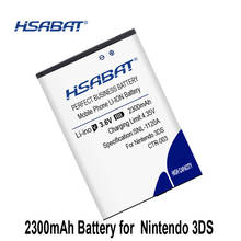 HSABAT 2300mAh CTR-003 CTR 003 Rechargeable Battery Pack Replacement for Nintendo 3DS 2DS Console Inner 2024 - buy cheap
