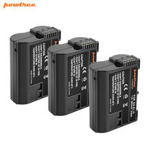 Powtree 2800mAh EN-EL15 ENEL15 EN EL15 Camera Battery For Nikon DSLR D600 D610 D800 D800E D810 D7000 D7100 D7200 EN L15 2024 - buy cheap
