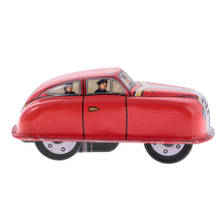 Красный классический огненный автомобиль оловянная игрушка, коллекционные заводные игрушки для детей 2024 - купить недорого