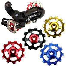  11T Aluminum Alloy MTB Mountain Bike Bicycle Rear Derailleur Pulley Jockey Wheel Road Bike Guide Roller Bicycle Parts New 2024 - buy cheap