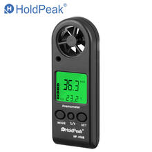 HoldPeak HP-816B Mini Anemometer with Wind Speed Range 0.3 -30m/s and Wind Temperature Measurement 2024 - buy cheap