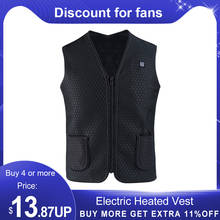 Electric Heated Vest Smart USB Charging 3 Speed Adjustable Temperature Electric Waistcoat Washable Heated VestsMen Women Elderly 2024 - buy cheap