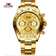 Tevise Men's Watches Automatic Mechanical Watches Luxury Brand Watch Men Male Golden Waterproof Wrist Watch Relogio Masculino 2024 - buy cheap