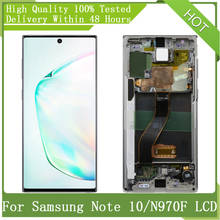 6.3" SUPER AMOLED For SAMSUNG GALAXY Note10 N970 N970F N9700 With Frame LCD Display Touch Screen Digitizer Assembly Replacement 2024 - buy cheap