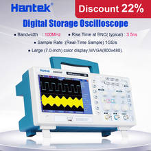 Hantai DSO5102p digital oscilloscope 100MHz 2-channel 1GSa / s real-time sampling rate USB 1GSa / s real-time sampling rate 2024 - buy cheap