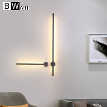 BWART Modern pointer wall lamps creative Wall light source bedroom bedside balcony aisle porch hotel cafe gallery Wall source 2024 - buy cheap