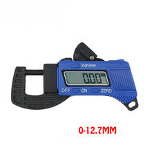 0-12.7mm 0.01mm plastic digital thickness gauge meter tester measuring gauge tools free shipping 2024 - buy cheap
