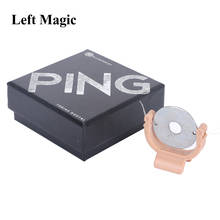 Ping by Tobias Dostal (Gimmick+online instruct) - Coin Magic Tricks Mentalism Stage Close-Up Street Accessories Illusion Gimmick 2024 - buy cheap