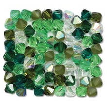 Stenia miçangas de cristal verde claro 4mm, gargantilha em formato de bico, descobertas de joias, brincos, acessórios para pulseira e colar 2024 - compre barato