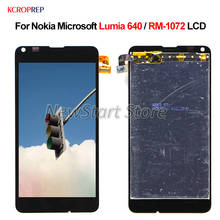 Для Nokia Microsoft Lumia 640 LCD для Nokia 640 RM-1072 lcd 5,0 "дисплей кодирующий преобразователь сенсорного экрана в сборе сменный аксессуар 2022 - купить недорого
