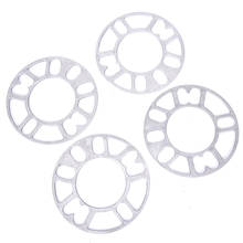 4Pcs Universal Alloy Aluminum Wheel Spacer Shims Plate 3mm Wholesale 2024 - buy cheap