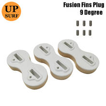 Доска для серфинга FCS Fusion Plug 9 градусов Fusion Fin Plug 2024 - купить недорого