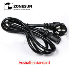 ZONESUN Universal EU GER AU CHN Plug Adapter European Germany Australia Chinese Power Socket Plug For Electric Filling Machine 2024 - buy cheap