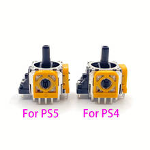 Joystick 3D Original amarillo a granel, módulo de Sensor, potenciómetros para PS5 PS4, 300 Uds. 2024 - compra barato