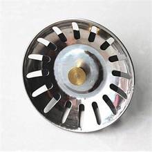 High Quality Stainless Steel Kitchen Sink Strainer Stopper Waste Plug Sink Filter Filtre Lavabo Bathroom Hair Catcher 2024 - buy cheap