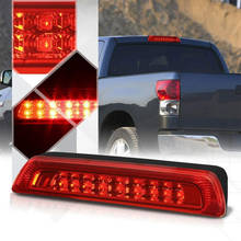 Автомобисветильник онарь, светодиодный 3-й третий стоп-светильник, стоп-сигнал с высоким креплением, Предупреждение ющий задний фонарь для Toyota Tundra 2007-2018, автомобильные аксессуары 2024 - купить недорого