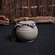 Coarse pottery , ceramic canisters , sealed cans, kung fu tea caddy, puer caddy, freeshipping~ 2024 - buy cheap