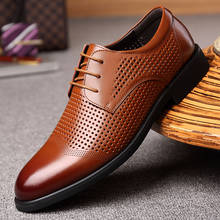 Sapatos masculinos de couro oxford com divisão, sapatos baixos para negócios e banquetes, sapatos 3hjm7 2024 - compre barato