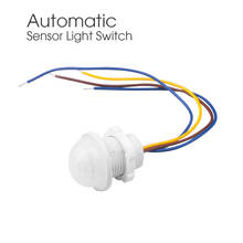 110V 220V Light Switch PIR Sensor Detector LED Smart Switch 110V 220V PIR Infrared Motion Sensor Switch Auto On Off 2024 - buy cheap