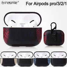 Luxury Leather Case For Apple Air pods 3 Pro Protective correa For Apple Airpods Pro Shockproof cover For Airpods Pro 3 2 1 Case 2024 - buy cheap