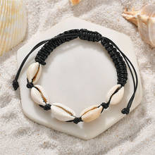 Boho Natural Shells Charm Bracelets for Women Beach Jewelry Handmade Rope Bracelets & Bangles Jewelry Gift 2024 - buy cheap