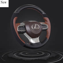 for Lexus Rx450 RX300 High-quality DIY Hand-Stitched Leather Car Steering Wheel Cover Set Car Accessories 2024 - buy cheap