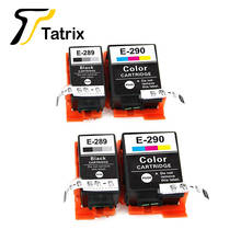 Tatrix 4PK T289 T290 E-289 E-290 China Premium Color Compatible Inkjet Printer Cartridge for Epson WorkForce WF-100 2024 - buy cheap