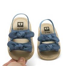 Toddler Baby Soft Sole Bowknot Shoes Crib Prewalker Shoes Summer Infant Baby Shoes 2019 Newborn Girl Sandals 2024 - buy cheap