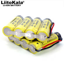 1/2/4 Piece LiitoKala Lii-35S 14000mAh 1S4P 3.7V 18650  3500mAh*4 14ah Rechargeable lithium battery DIY welding silicone wire 2024 - buy cheap