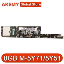 Akemy NM-A321 placa-mãe do portátil para For Lenovo yoga 3-pro 1370 original mainboard 8gb-ram M-5Y71/5y51 cpu 2024 - compre barato