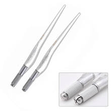 Stainless Steel Semi Permanent Manual Tattoo Pen Eyebrow Microblading Pen Makeup Flat Blade Needle Crystal Acrylic Tattoo 2024 - buy cheap