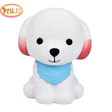 Squishy Dog Jumbo Squeeze Scarf Dog Cream Bread Scented Slow Rising Stress Relief Toys Phone Charm Gifts for Kids and Adults 2024 - buy cheap