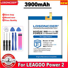 Losoncoer BT-5006 3900mah bateria para leagoo power 2 power2 bateria do telefone 2024 - compre barato