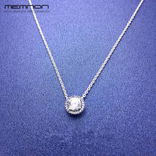 Memnão colar feminino de prata esterlina 925, colar com pingente clássico e elegante, jóias finas, nc0918 2024 - compre barato
