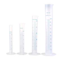 4pcs Transparent Measuring Plastic Graduated Cylinder 10ml / 25ml / 50ml / 100ml 2024 - buy cheap