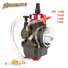 Carburador universal, motor 4t, pwk, 28, 30, 32 e 34mm, para motocicleta 150 a 400 cc, modificar, off road, utv, atv, com jatos de energia 2024 - compre barato