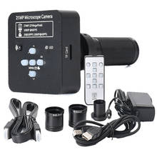 Cámara Industrial de 21MP, 1080P, 60fps, HDMI, USB, Zoom de montaje en C, microscopio de soldadura de vídeo Digital, adaptador de anillo de 23,2mm, 30mm/30,5 m 2024 - compra barato