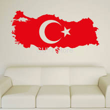 Turquia mapa adesivos de parede decoração da sua casa decalque da parede do vinil decalques da arte da parede removível tatuagem quarto sala estar diy mural y239 2024 - compre barato