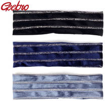 Bohemia boêmia headbands de veludo macio elástico headbands senhoras mulher meninas acessórios para o cabelo 2024 - compre barato