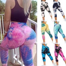 FITTOO Women Cropped For Fitness Sexy Scrunch Butt Sports Leggings Gym Exercise High Waist Pant Capris Female Leggins Mujer 2024 - buy cheap