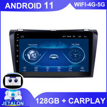 For Mazda 3 2004 2009 Car Radio Stereo GPS Navigator 6GB Ram 128GB Rom Autoradio 2Din Android 11 Bluetooth Multimedia Player 2024 - buy cheap