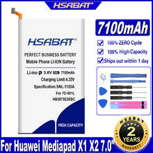 HB3873E2EBC 7100mAh Battery for Huawei Mediapad X2 Honor X1 7.0"/7D-501U GEM-702L GEM-701L 7D-503LT 7D-501L GEM-703L 7D-503L 2024 - buy cheap